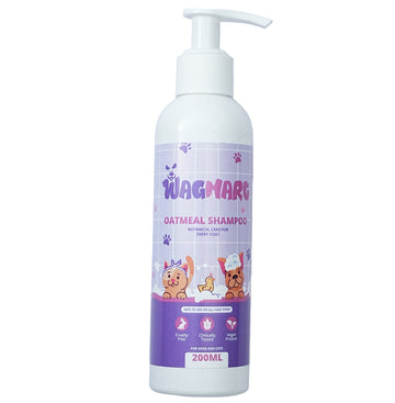 Oatmeal Dog & Cat Shampoo 200ml - WagMart